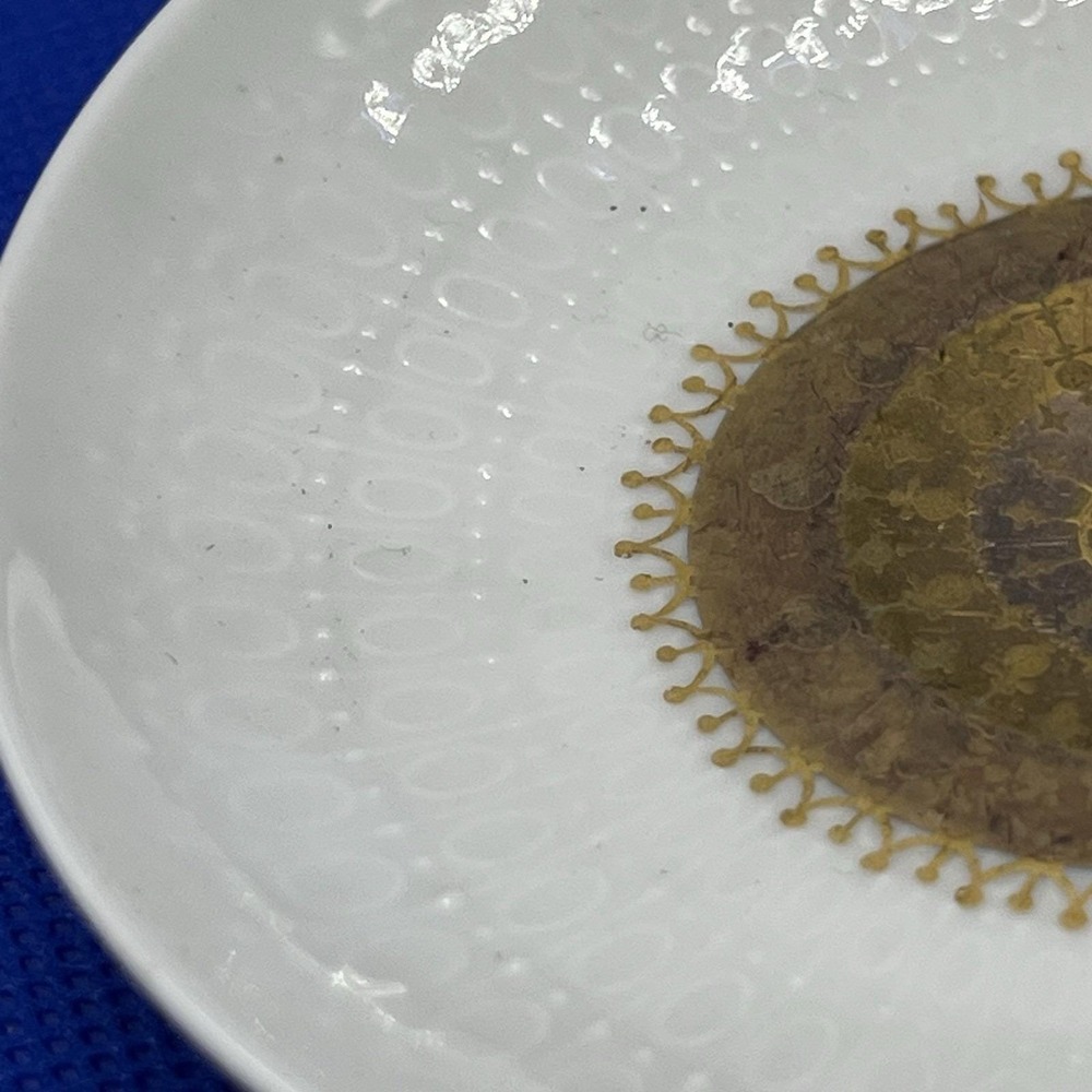 Rosenthal Studio Line Quatre Coleurs Butter Pat Vintage Germany Gold Center Dots - Picture 10 of 12